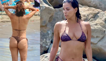 Eva Longoria Showing Ass In Tiny Bikini!