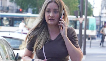 AJ Michalka Show Nipple Pokie In Paris!