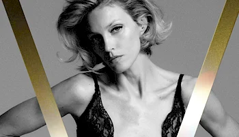 Anja Rubik See Through On The Cover Of ‘V’ Magazine China!