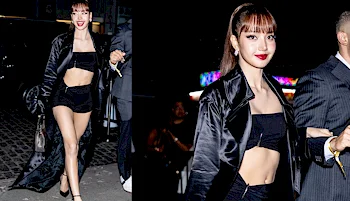 Lisa Flaunting Legs And Midriff At ‘BVLGARI’ Celebration!