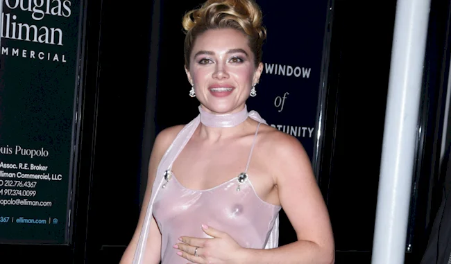Florence Pugh In See-Through Dress At ‘East of Eden’ After-Party!