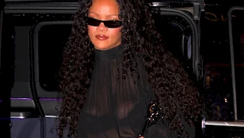 Rihanna See-Through To Bra In Paris!