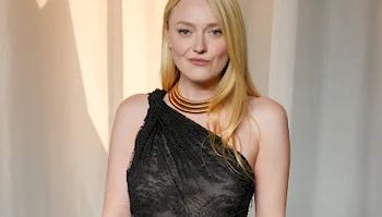 Dakota Fanning Attends 6th Annual Academy Museum Gala In Sheer Dress!